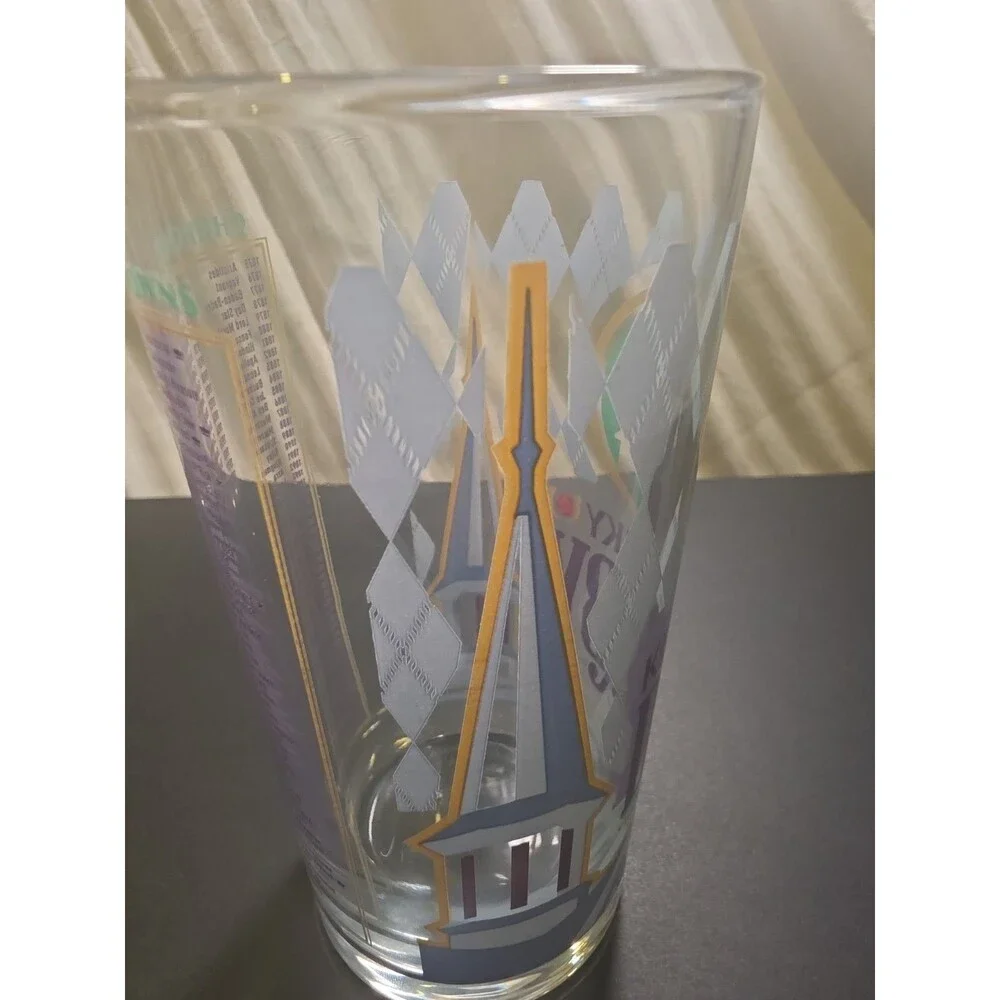 Kentucky Derby 1984 110th Running Mint Julep Glass Churchill Downs Horse Racing